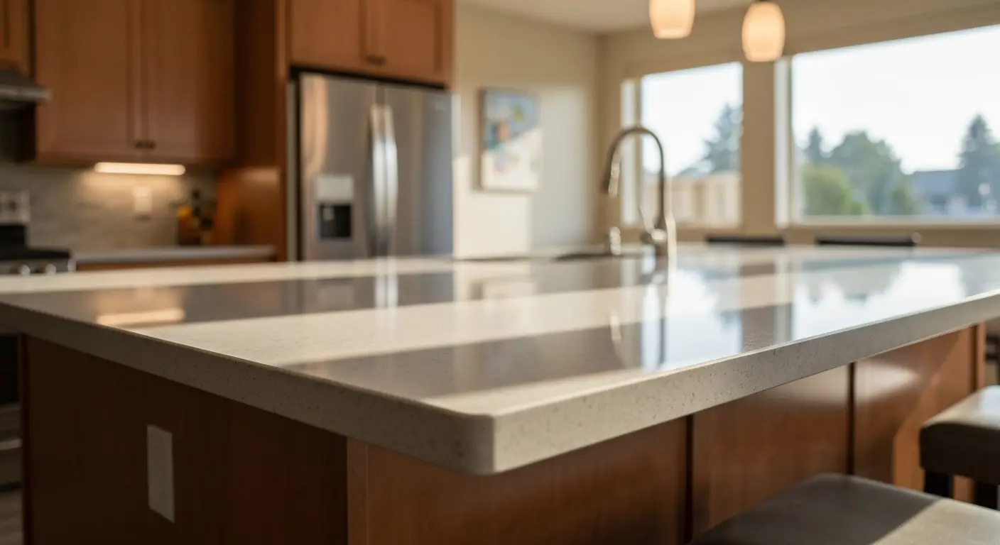 Kitchen island countertop options