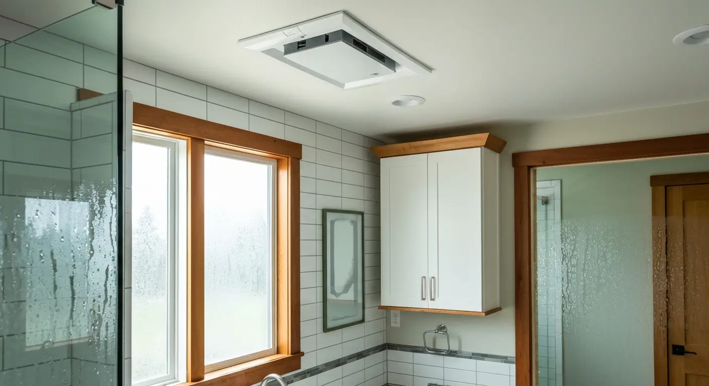Moisture-resistant bathroom construction