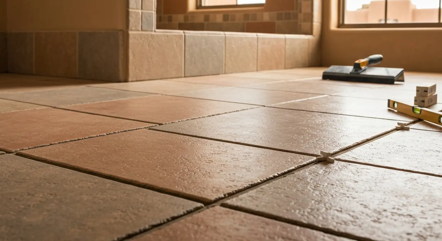 Bathroom flooring project