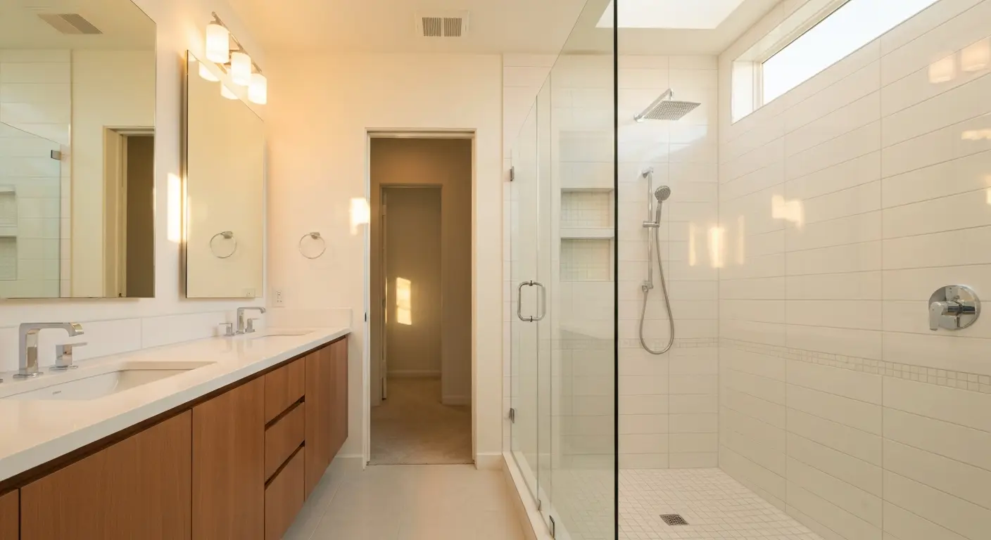 Bathroom renovation project