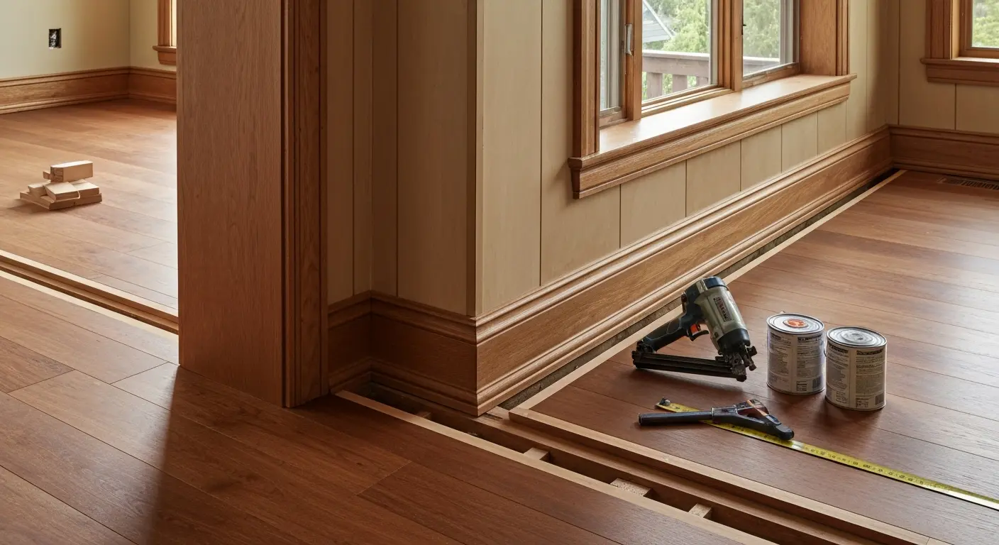 Flooring and finish installation