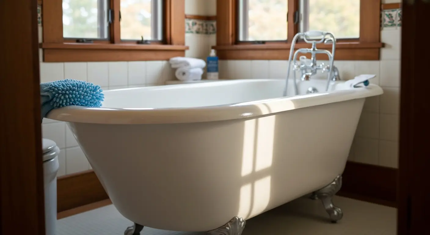 Refinished bathtub