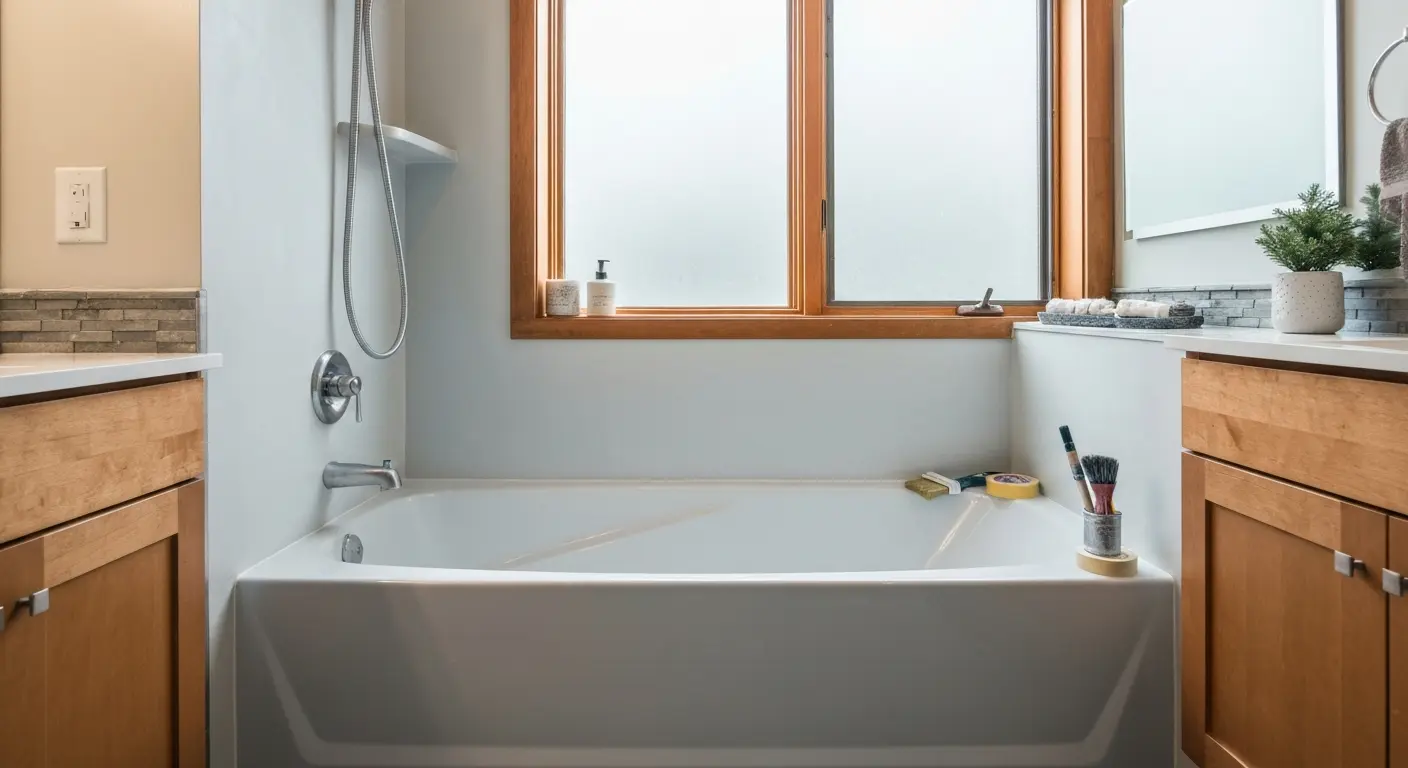 Shower tub combination