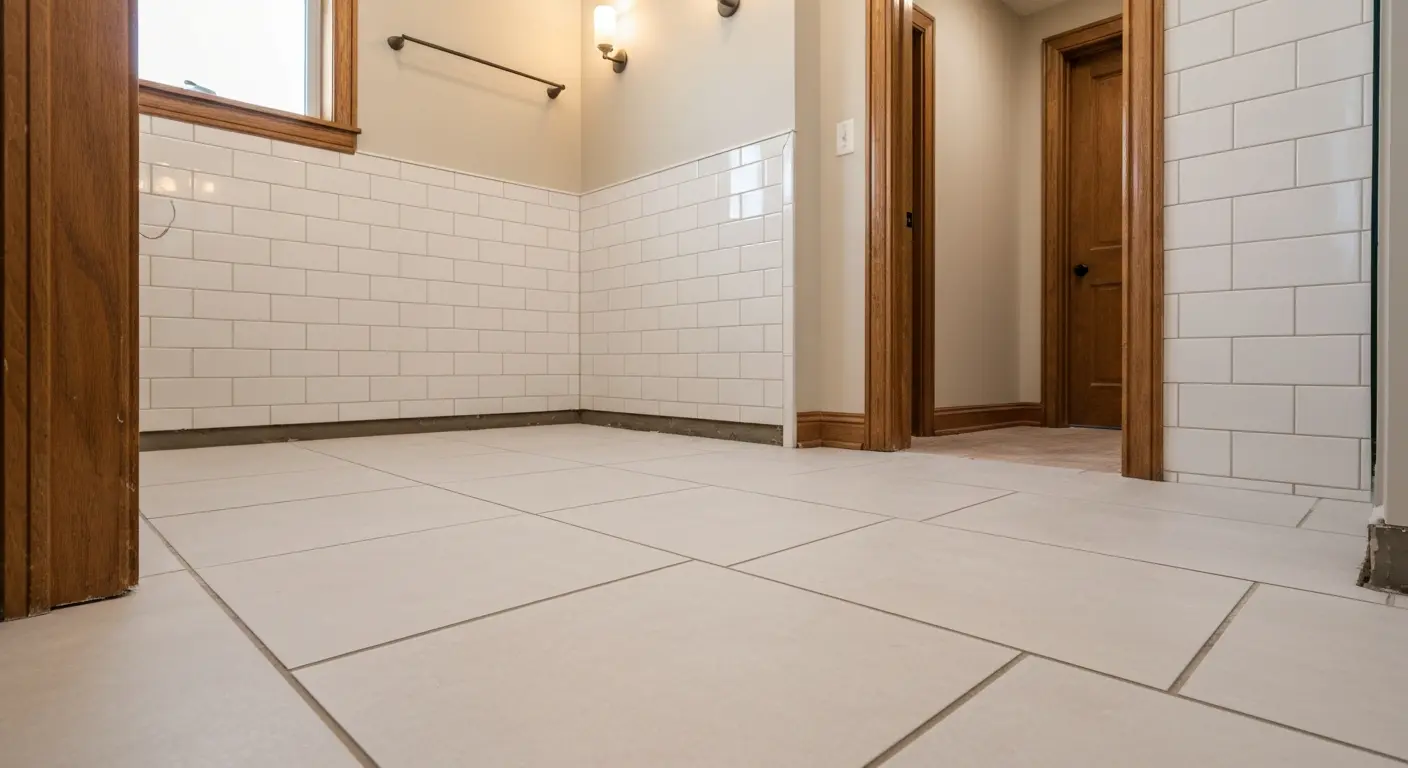 Bathroom flooring