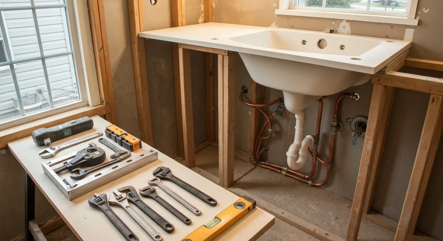 Home plumbing routing assessment