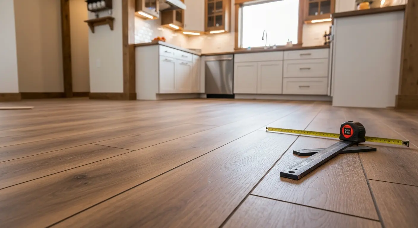 Vinyl flooring installation