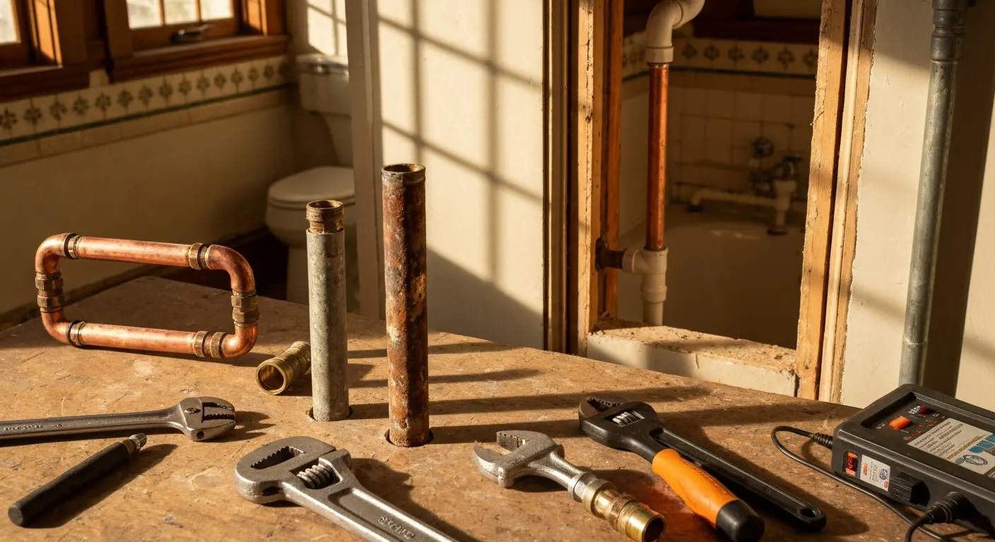 Old home plumbing challenges
