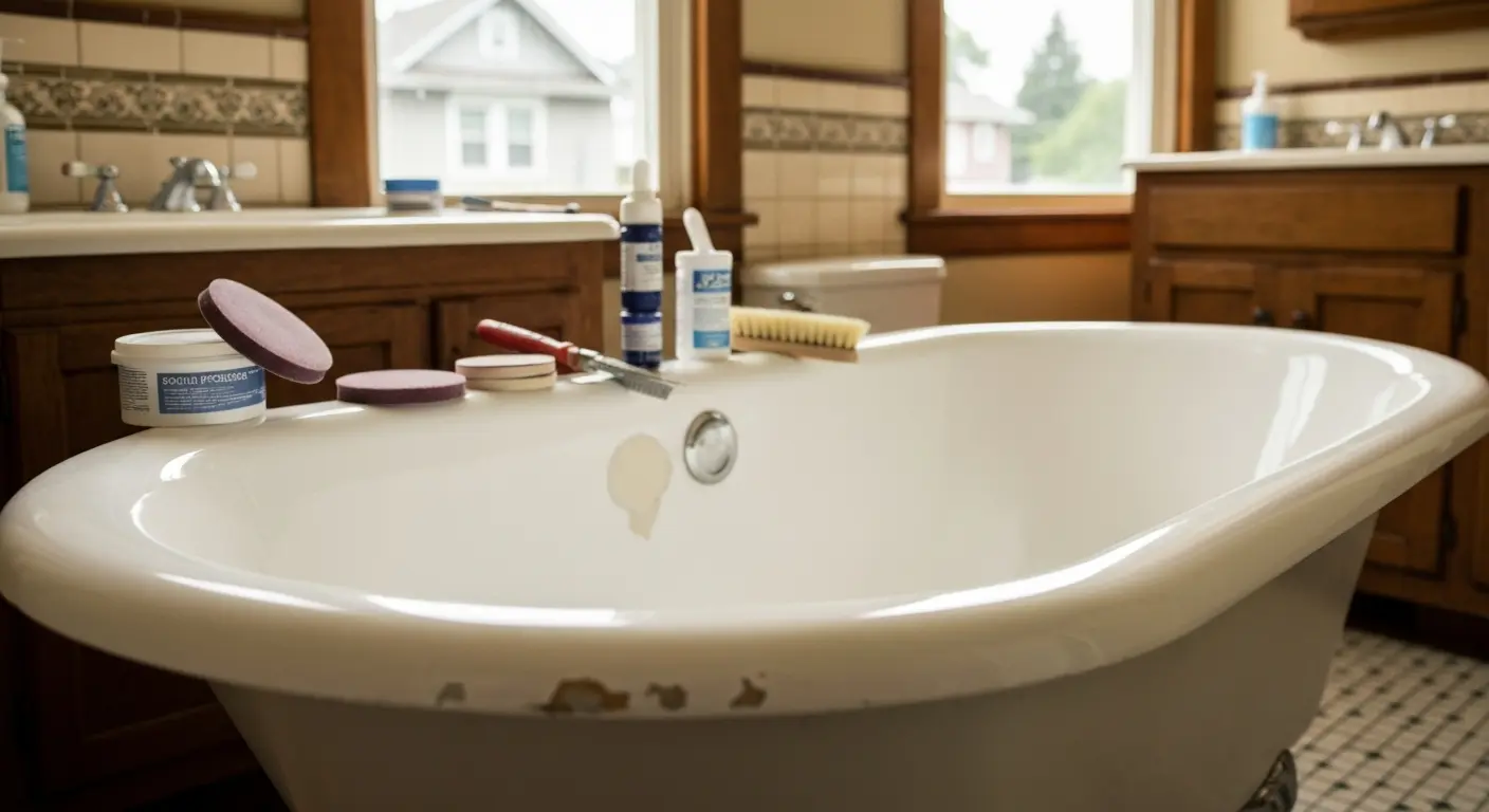 Bathtub refinishing