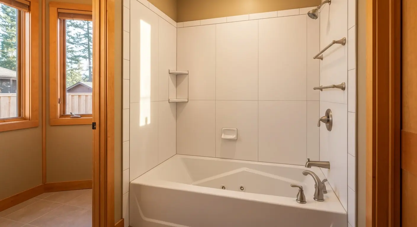 Shower and tub installation