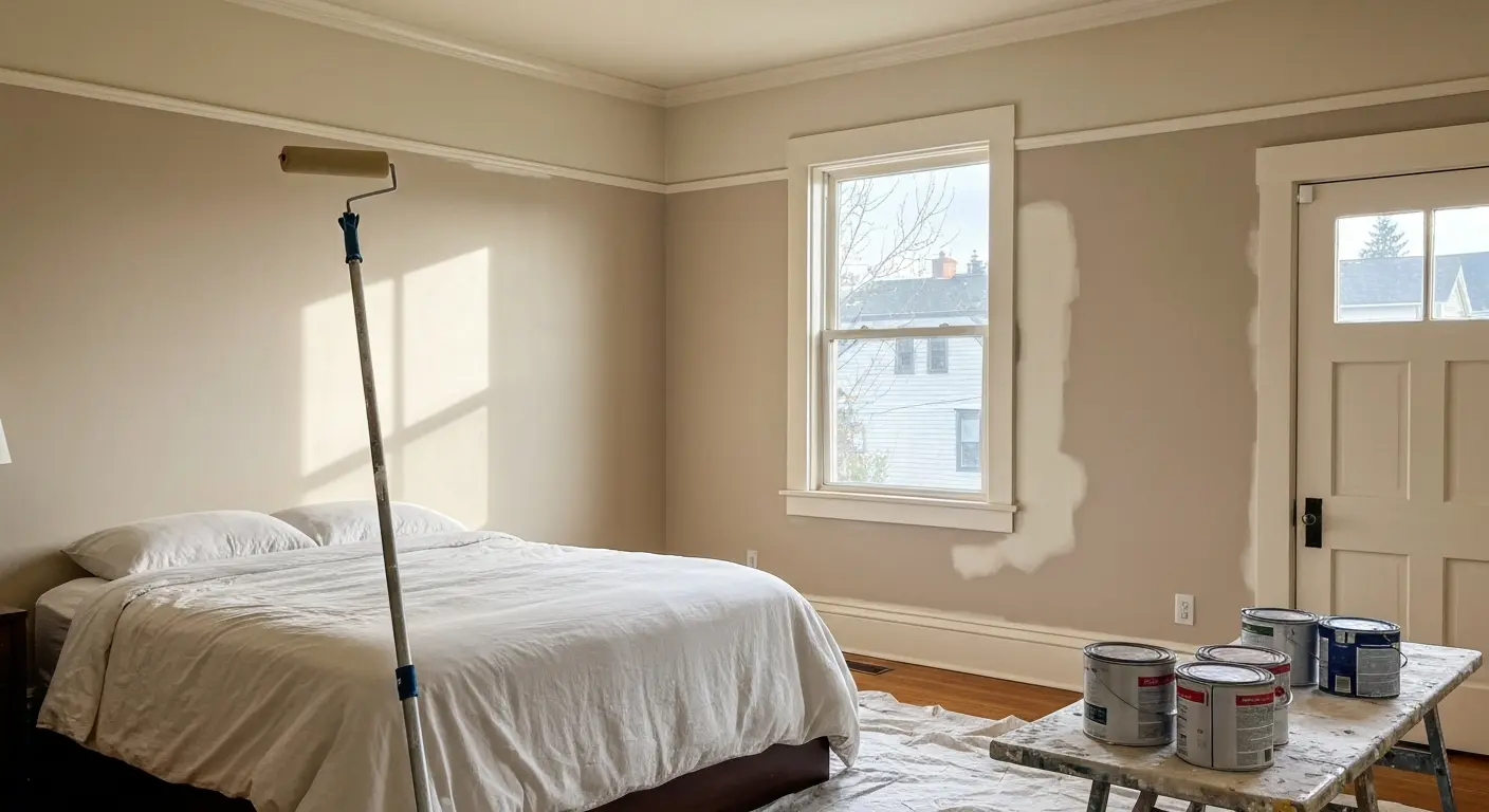 Bedroom painting service