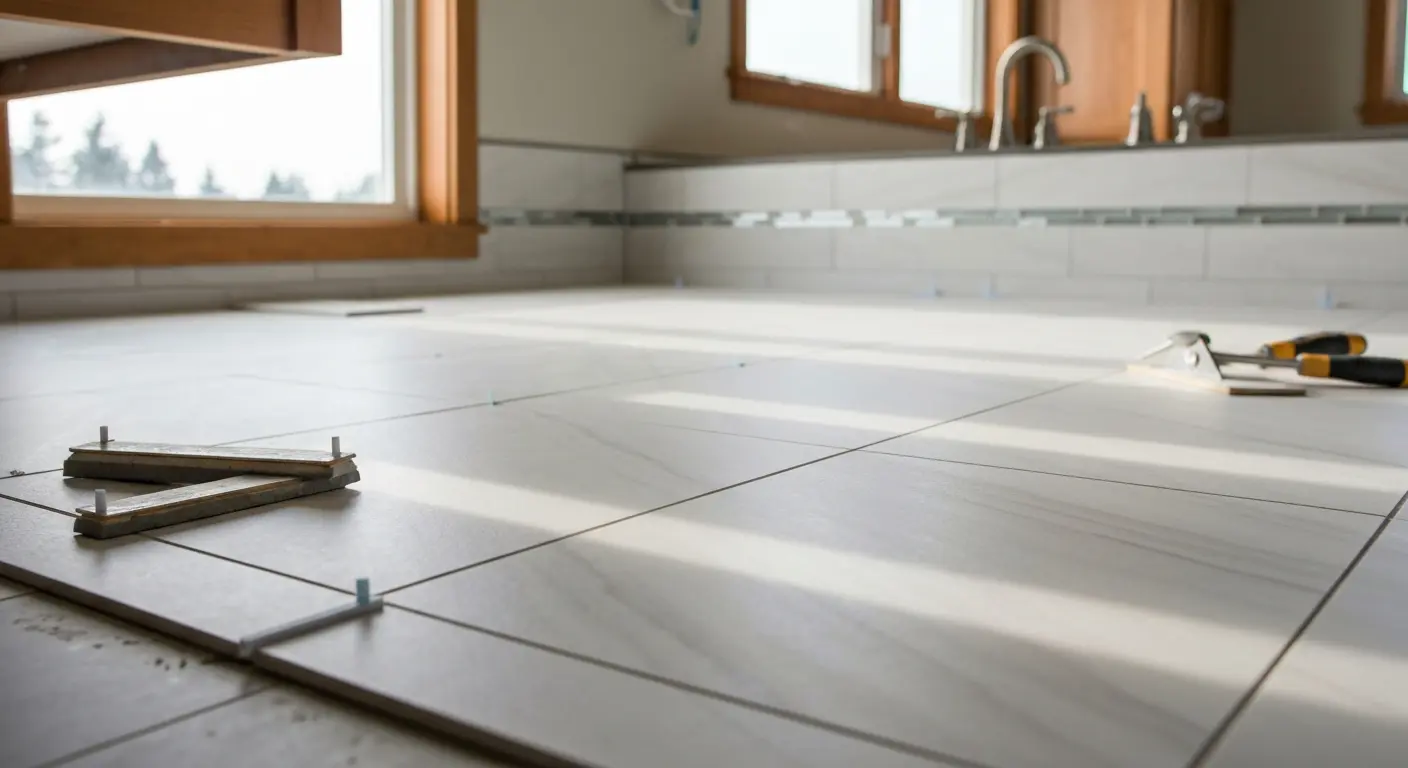 Bathroom flooring
