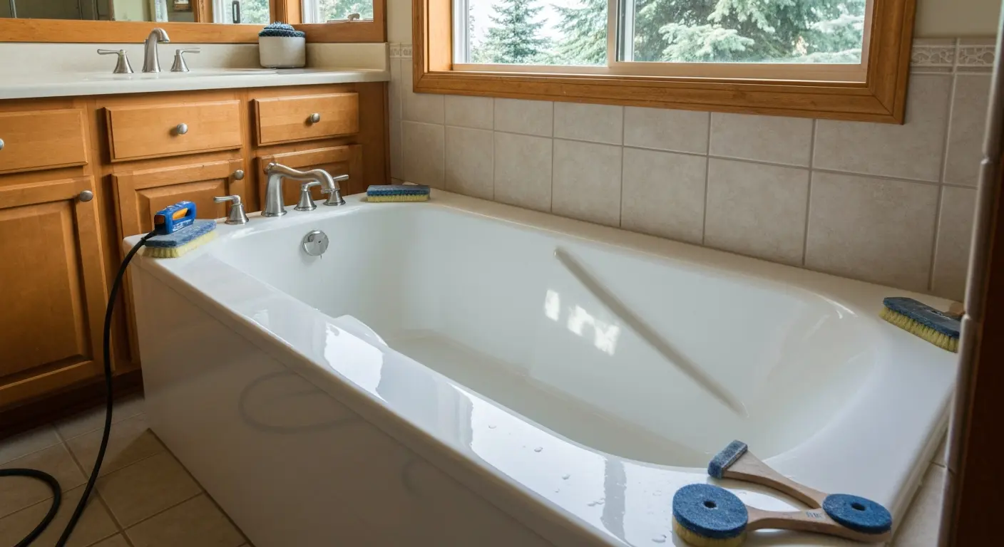 Bathtub resurfacing