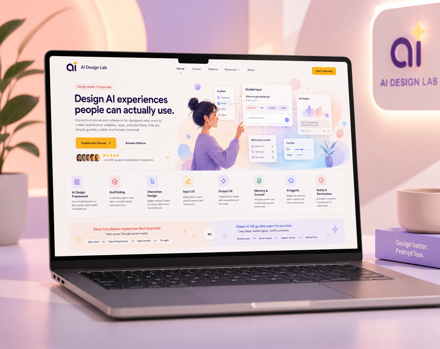 AI design lab, Websites