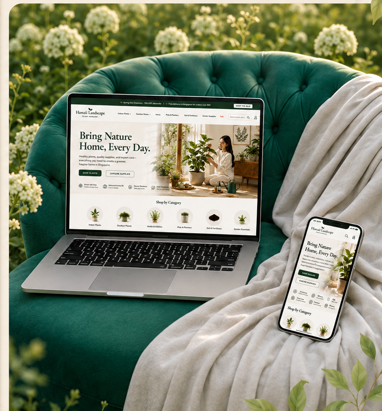 Online Plant Nursery, Websites