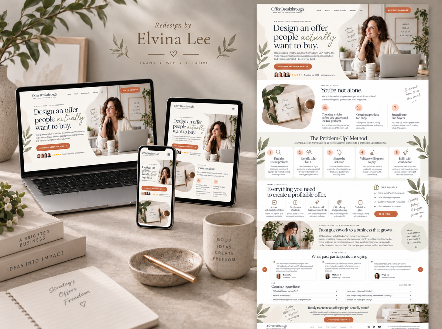 Offer Design Workshop, Websites