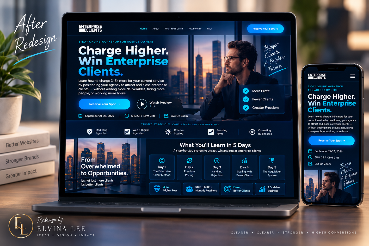 Enterprise Clients, Websites