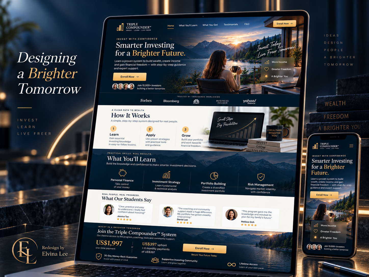 Triple Compounder™ Investment, Websites
