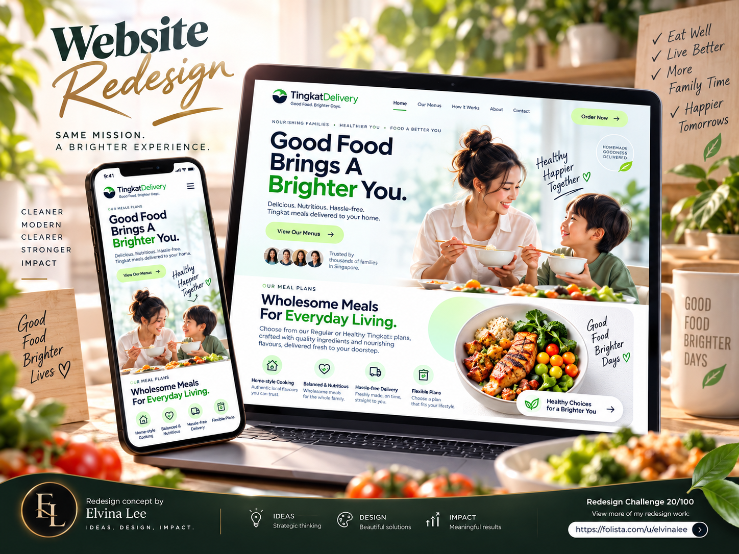 Tingkat Delivery Website Redesign, Websites