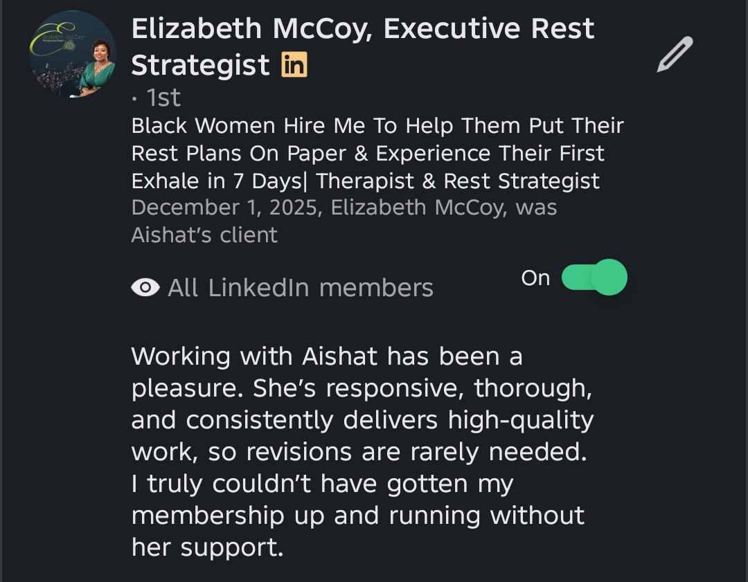 Ellen Donnelly — client screenshot