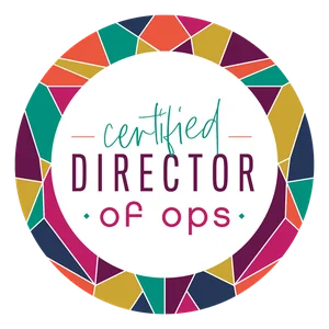 Certified Director of Ops