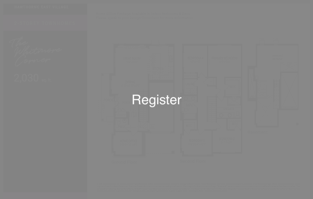 Detached floor plan