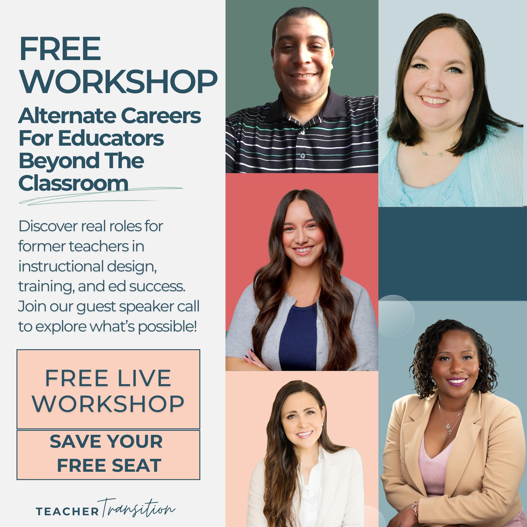 Free Workshop for Teachers: Explore Careers Beyond the Classroom