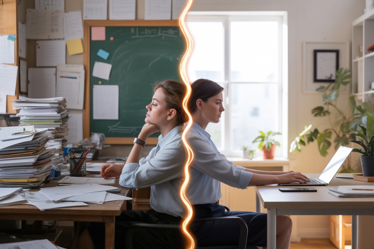 Teacher burnout and career transition beyond the classroom