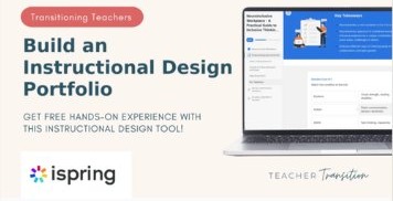 iSpring portfolio graphic in a Teacher Transition email