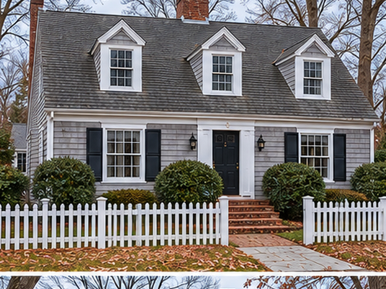 Cape home, before