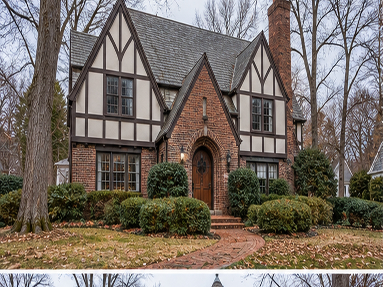 Tudor home, before