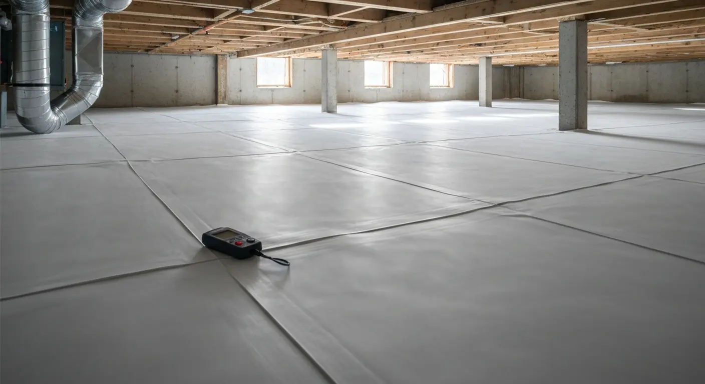 Crawlspace encapsulation project