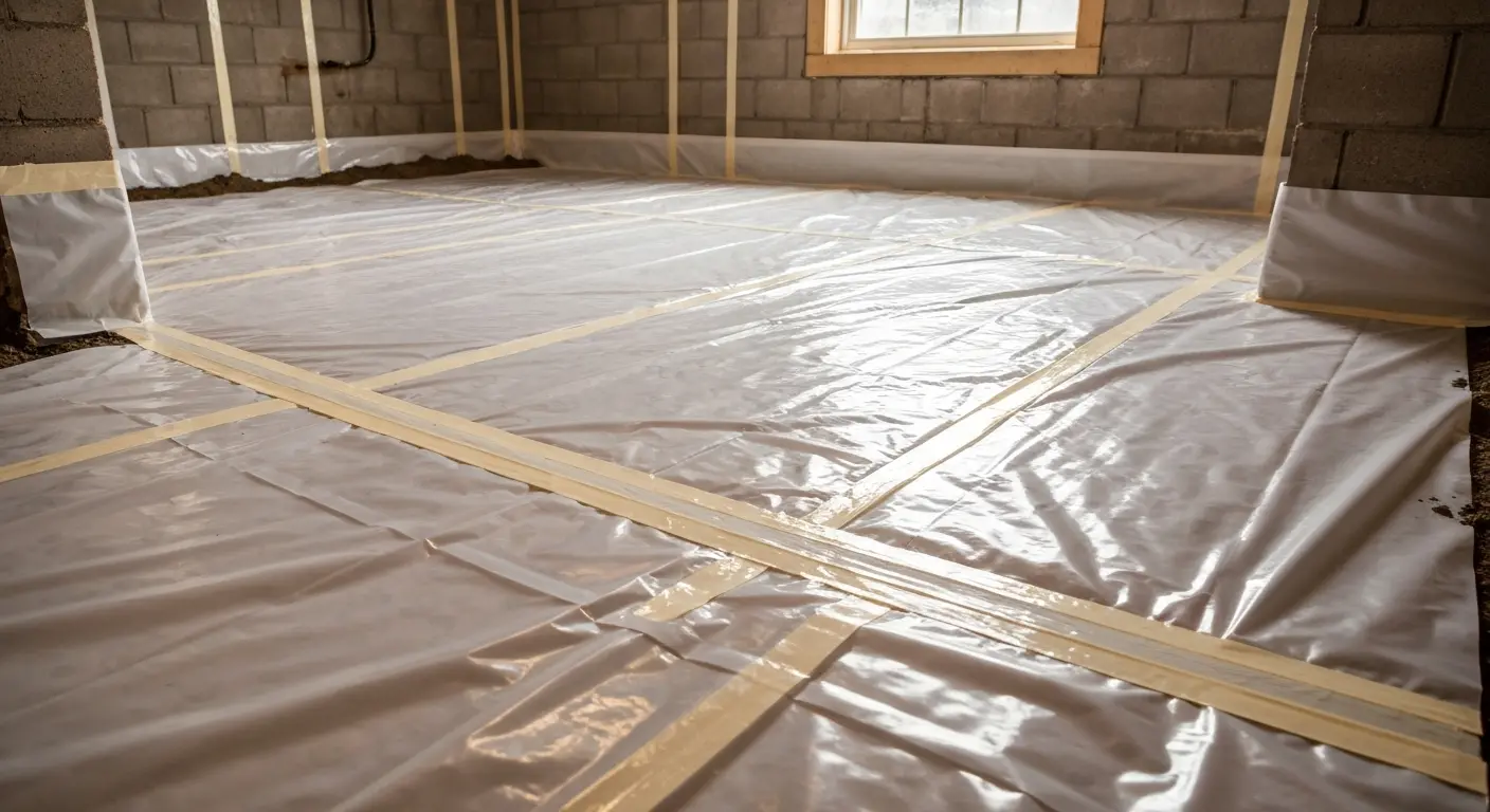 Vapor barrier installation