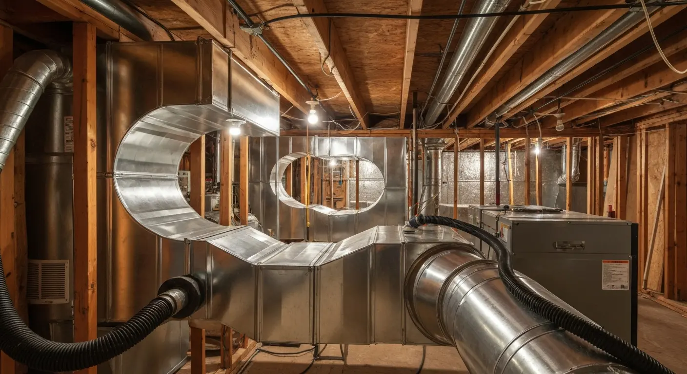 Residential duct cleaning service