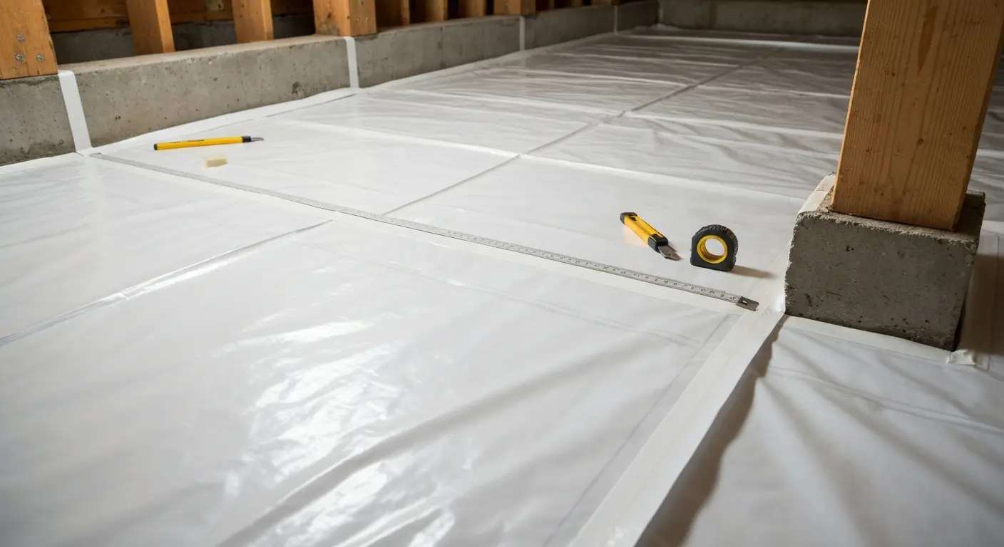 Vapor barrier installation