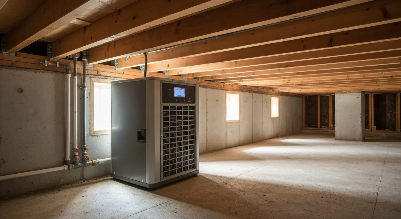 Dehumidifier installation