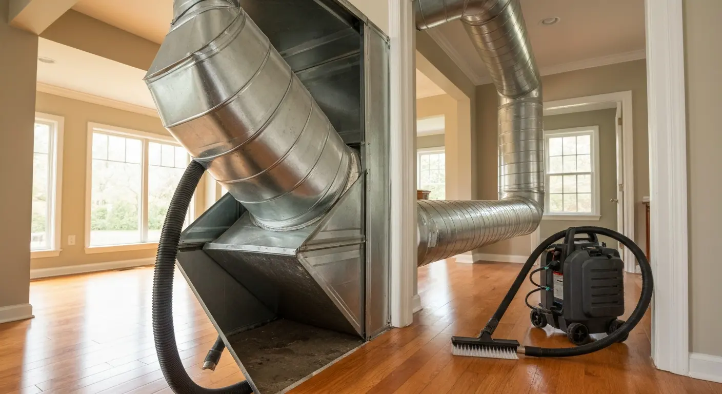 Residential duct cleaning