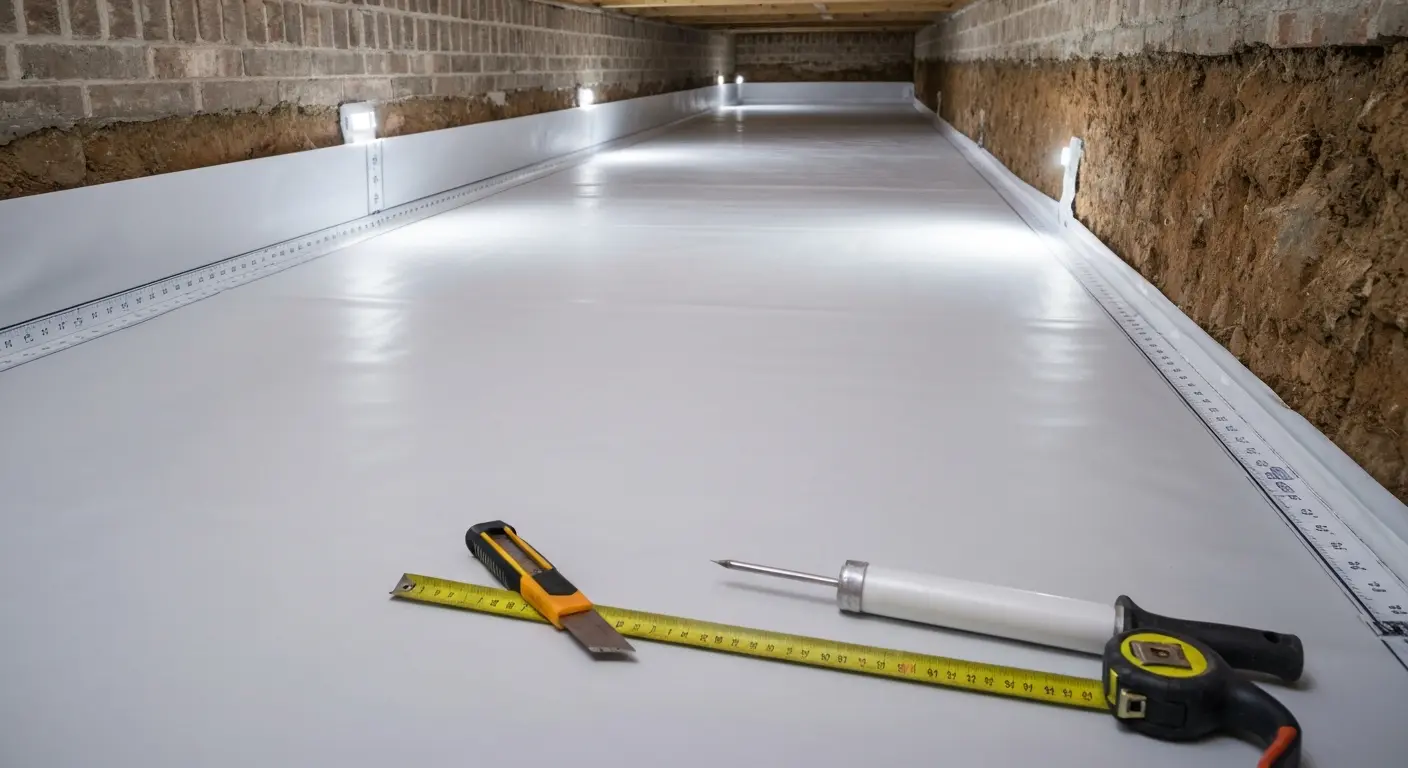 Crawlspace encapsulation project