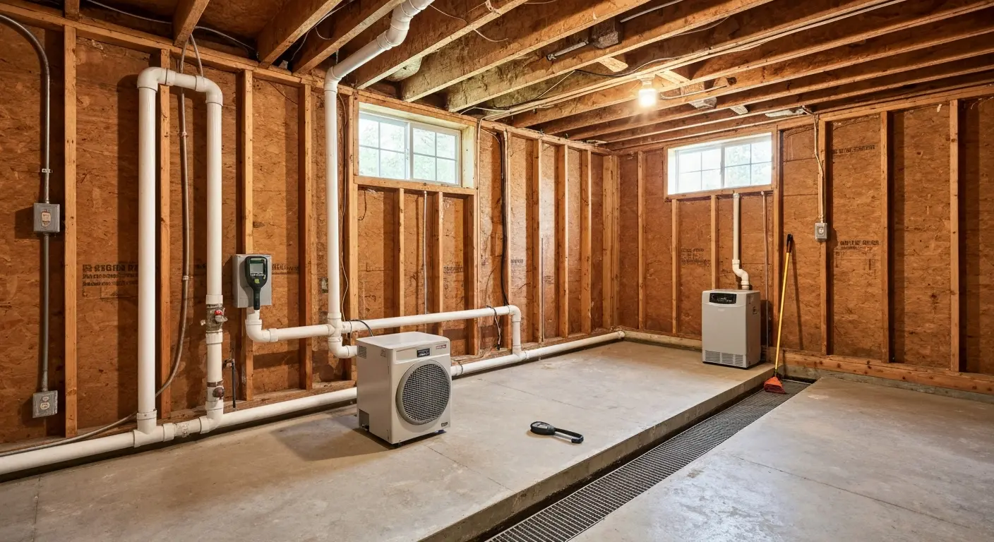 Mold remediation and cleanup project
