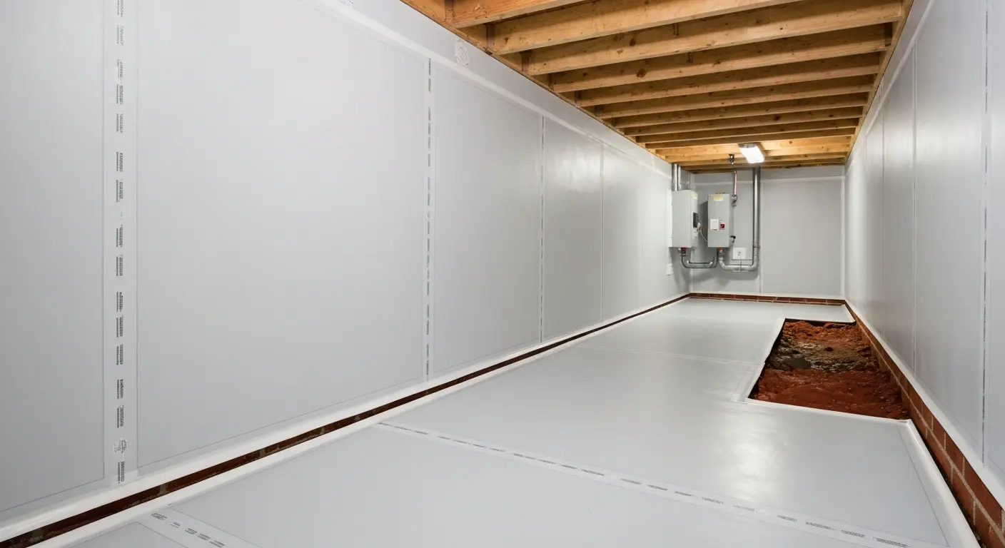 Crawlspace encapsulation project