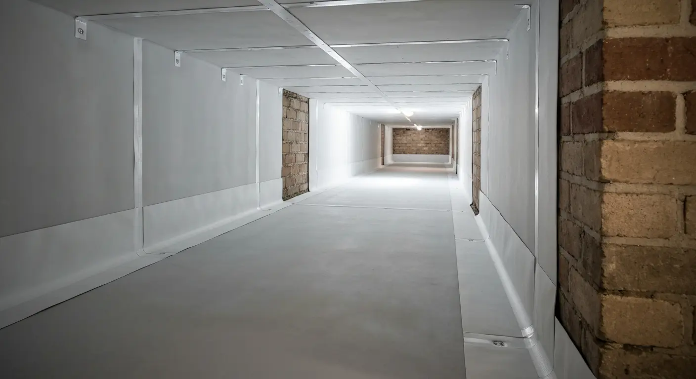 Crawlspace encapsulation project