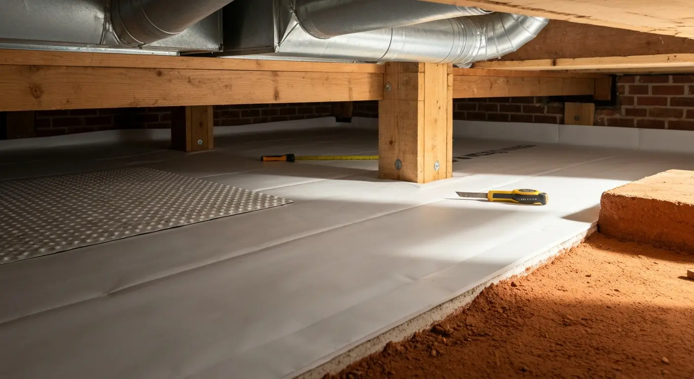 Crawlspace encapsulation project