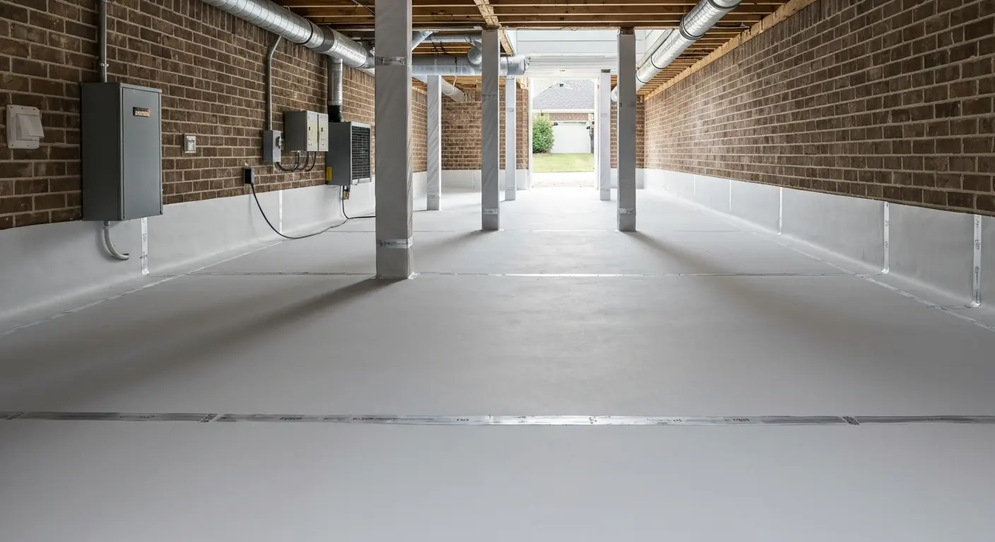 Crawlspace encapsulation project