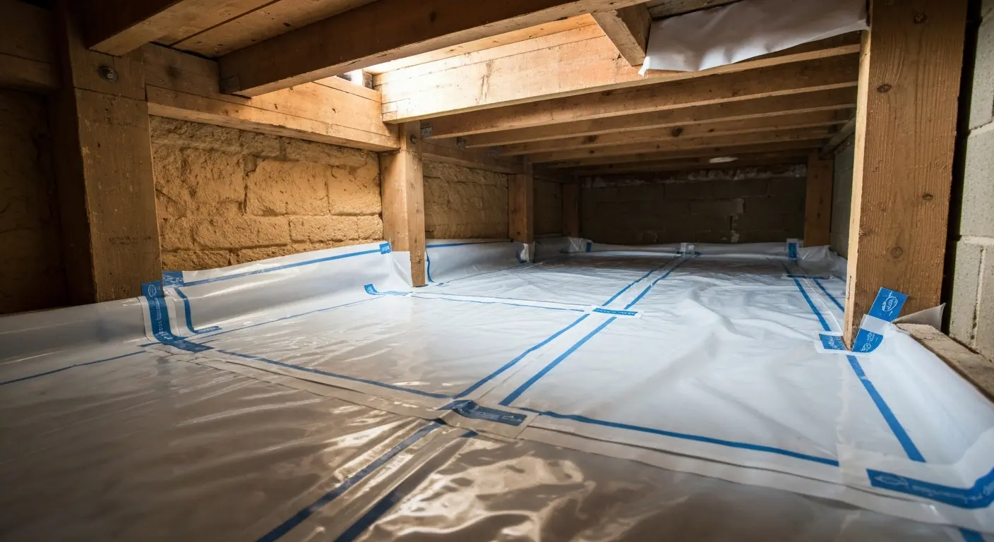 Vapor barrier installation