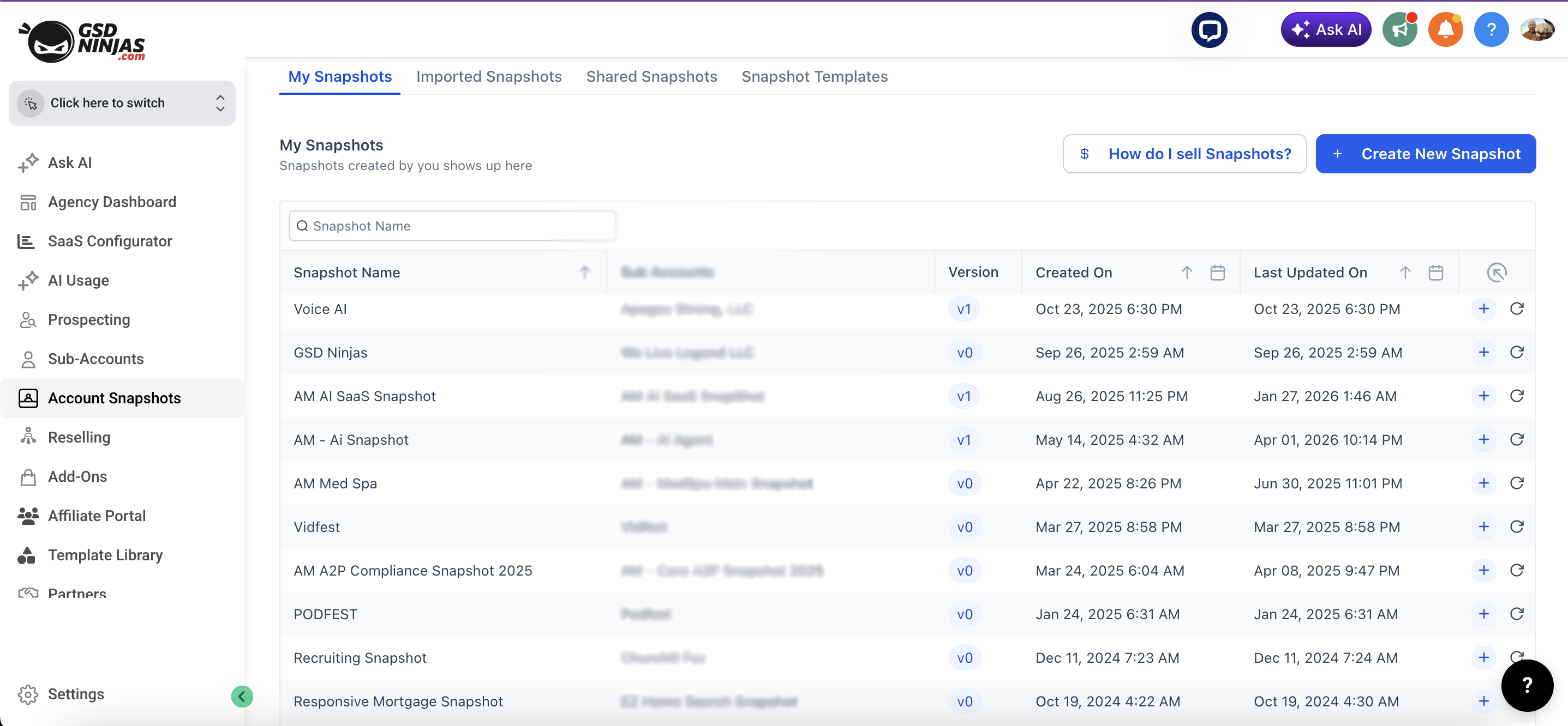 Multi-location pipeline and operations view