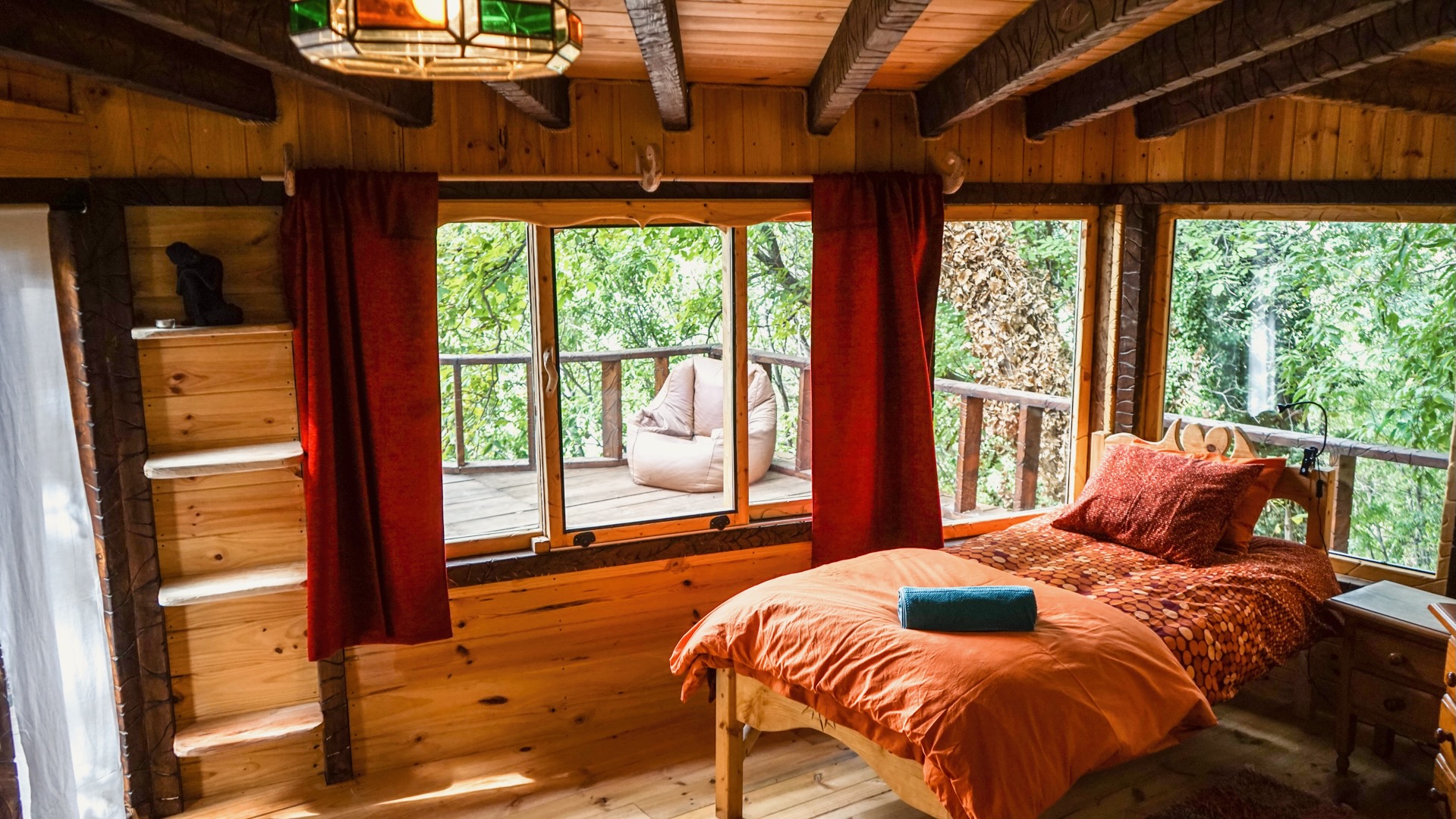Die Schlafräume im Chalet