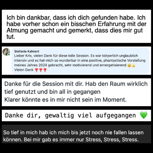 Teilnehmer-Feedback zu Warrior Breath