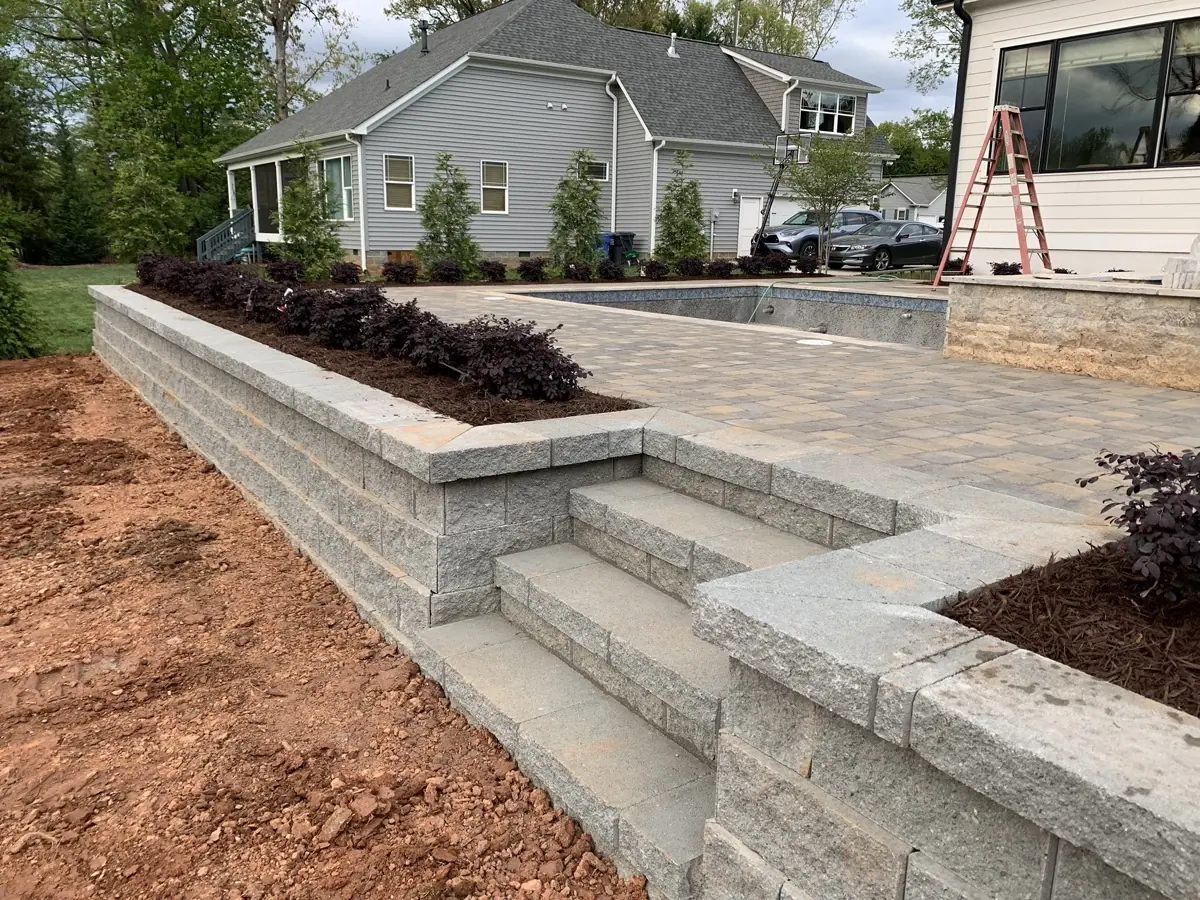 Eco IGS stone path project