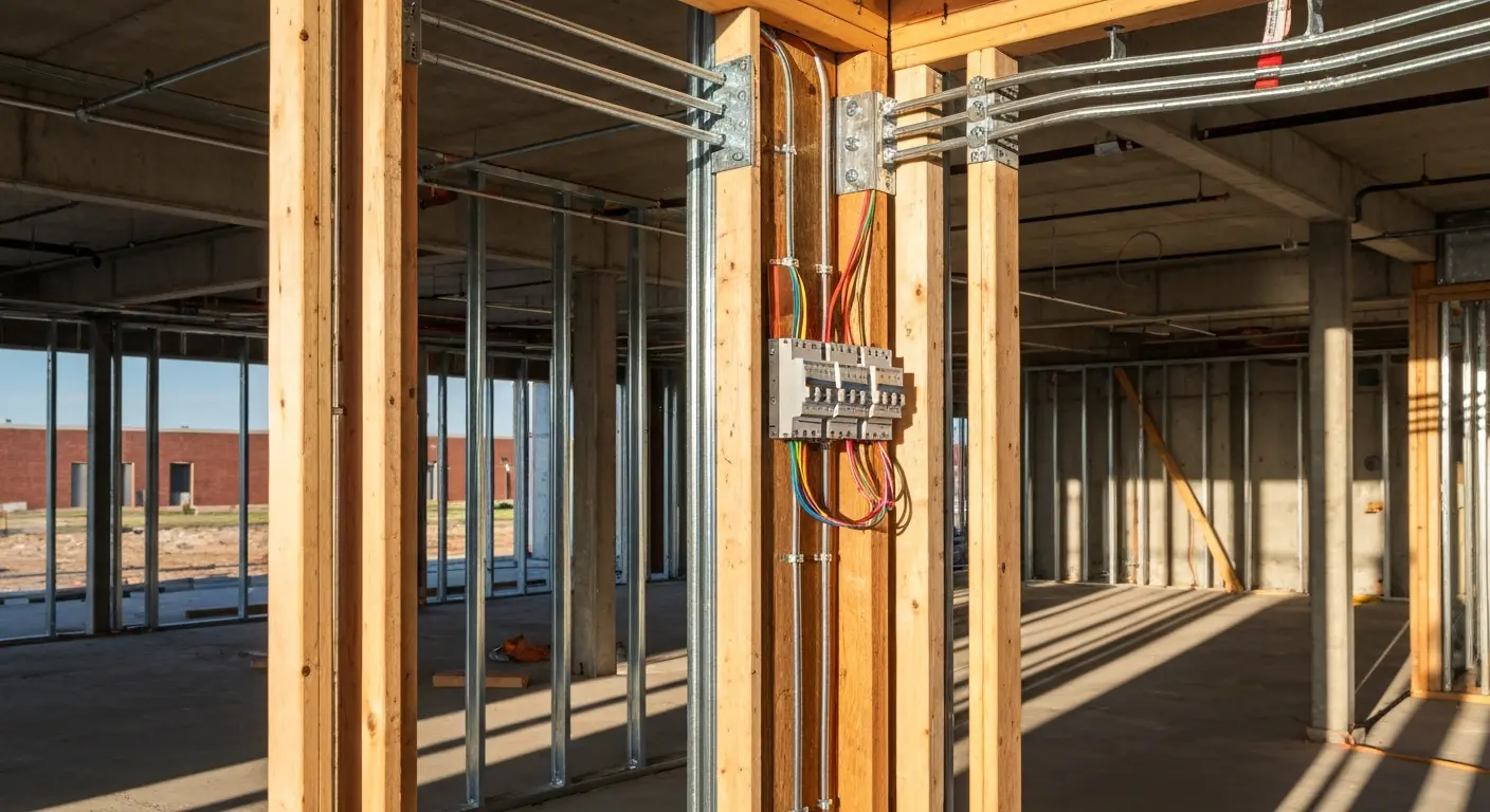 Commercial wiring installation in Tyler