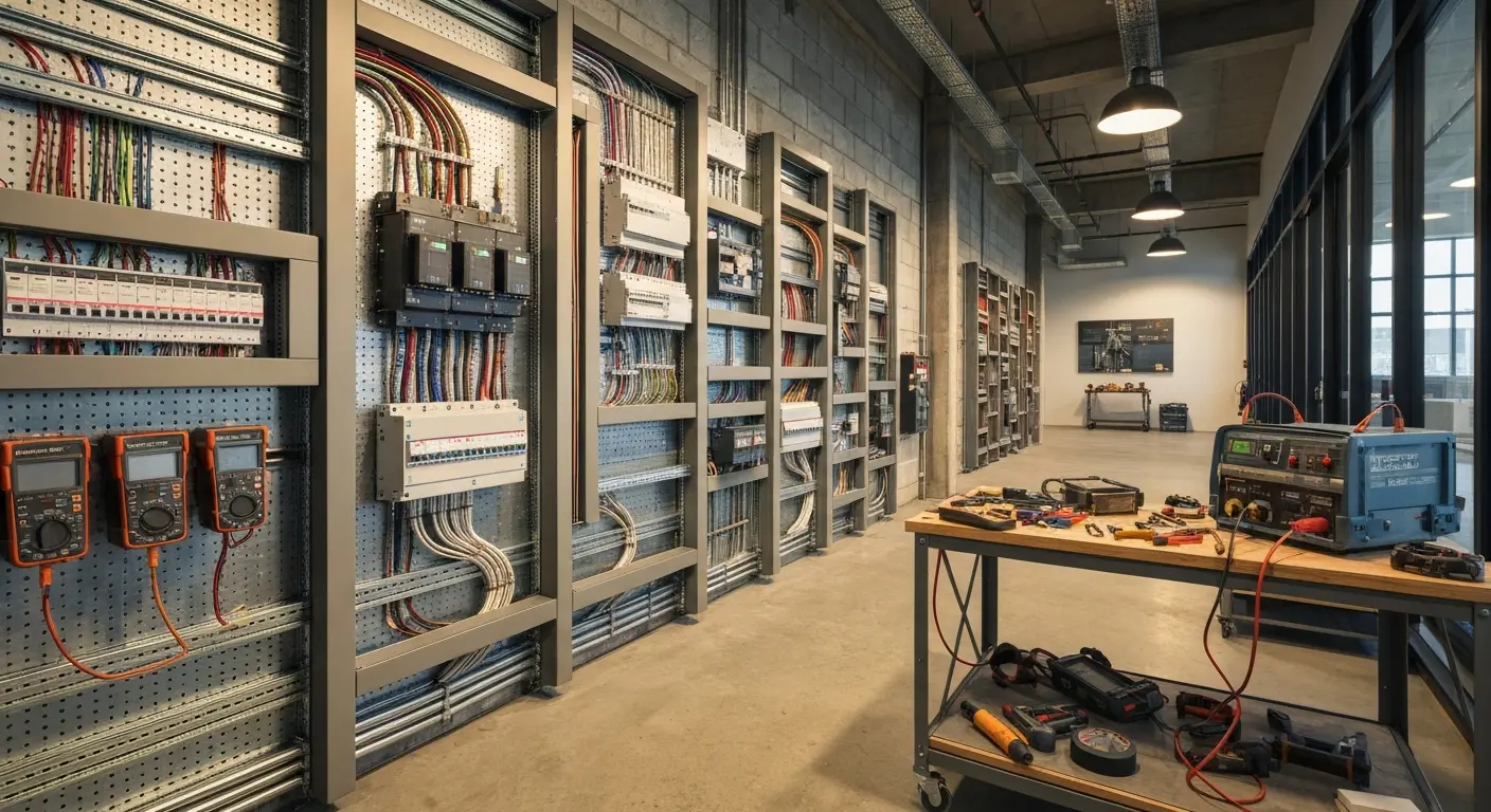 Commercial electrical installation