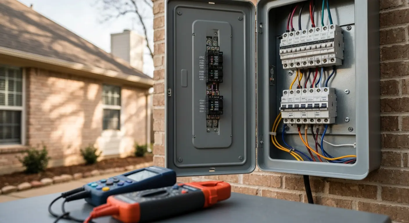 Electrical panel repair and diagnostics